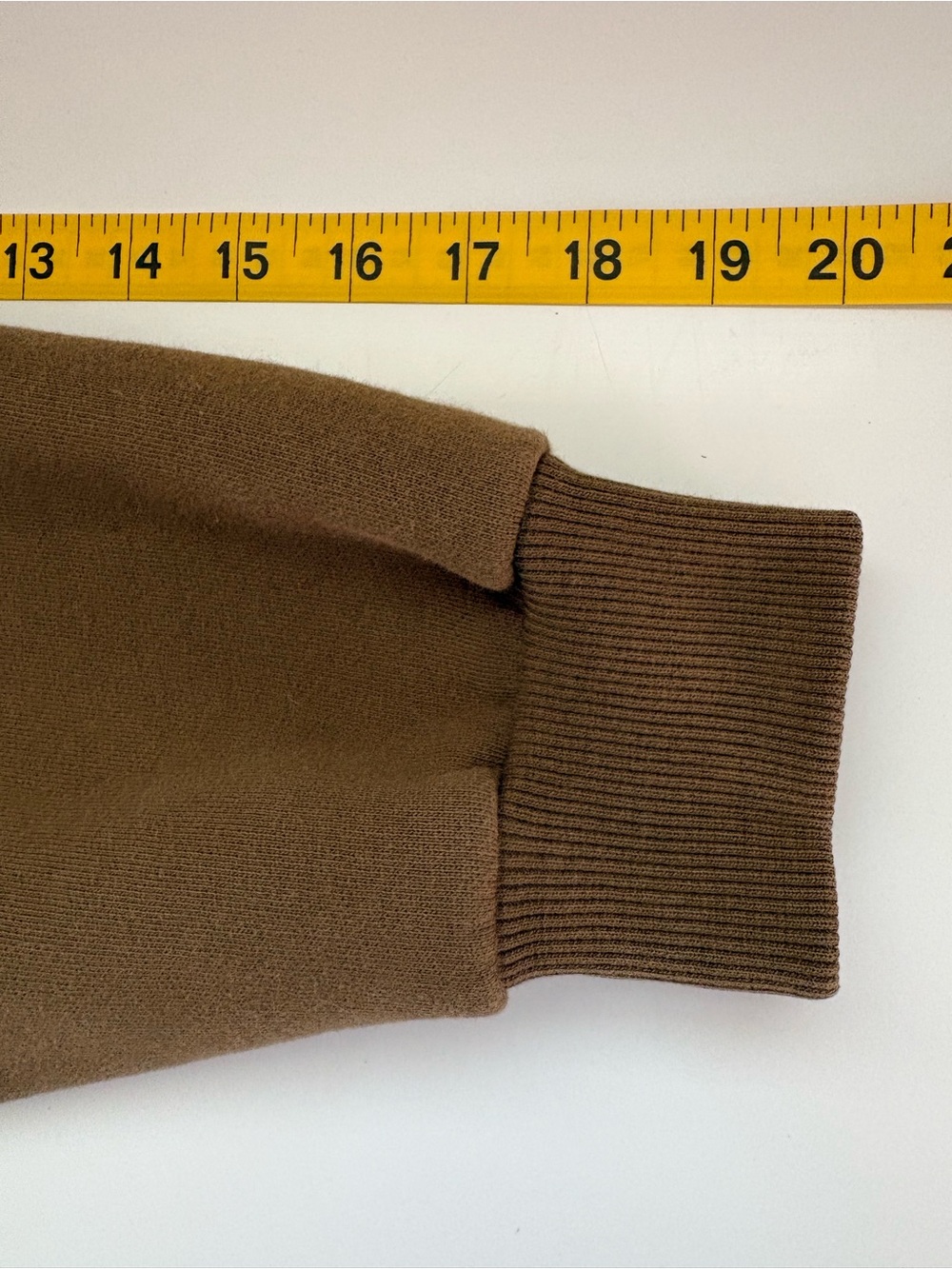 Everlane The Track Half-Zip Cropped Sweatshirt Olive Green Size Small - Picture 9 of 9
